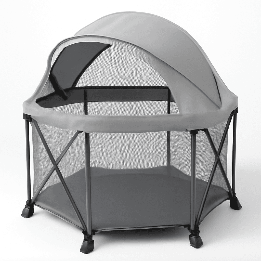 Go With Me Eclipse Mesh Portable Playard