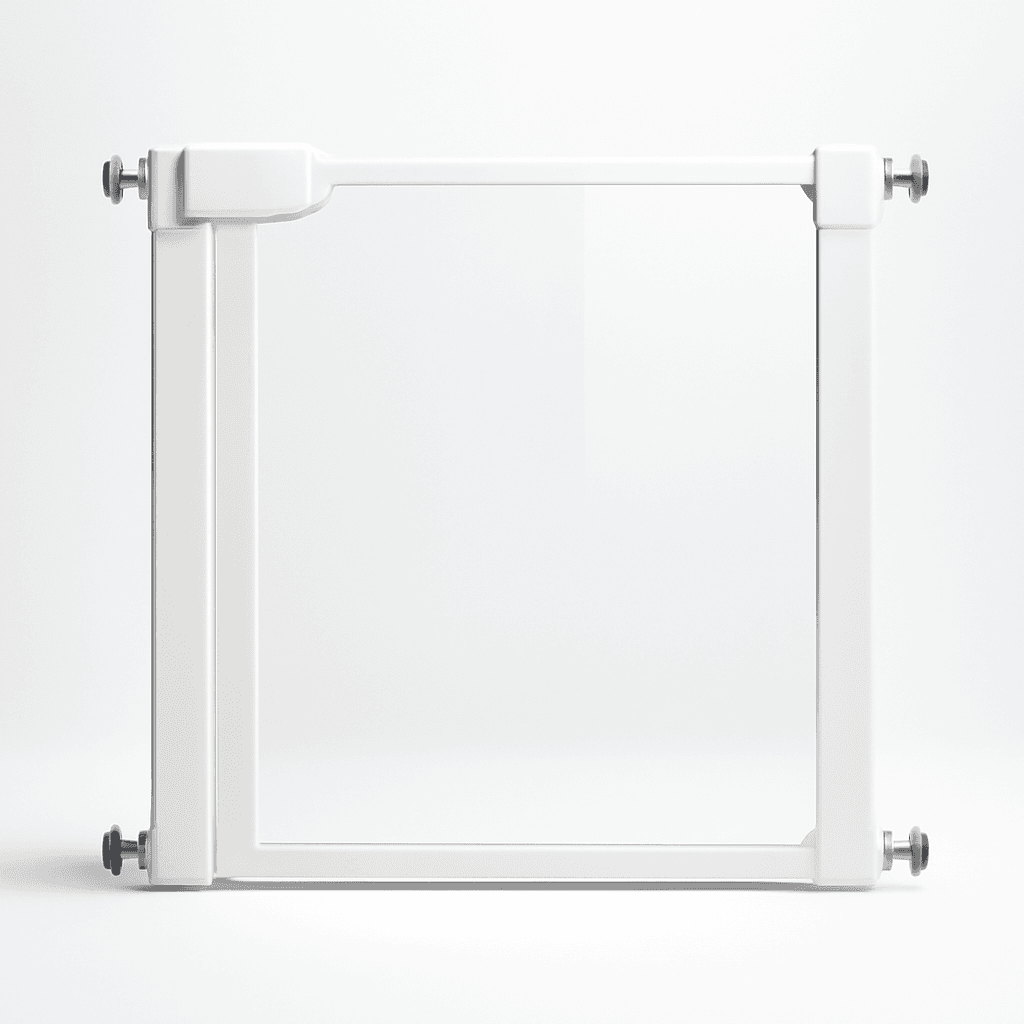 Crystal Pressure-Mount Baby Gate