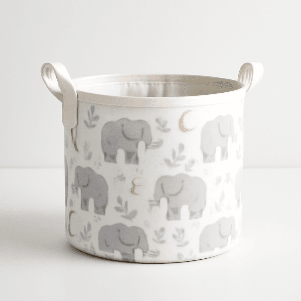 Baby Fabric Storage Bin for Nursery and Toddlers