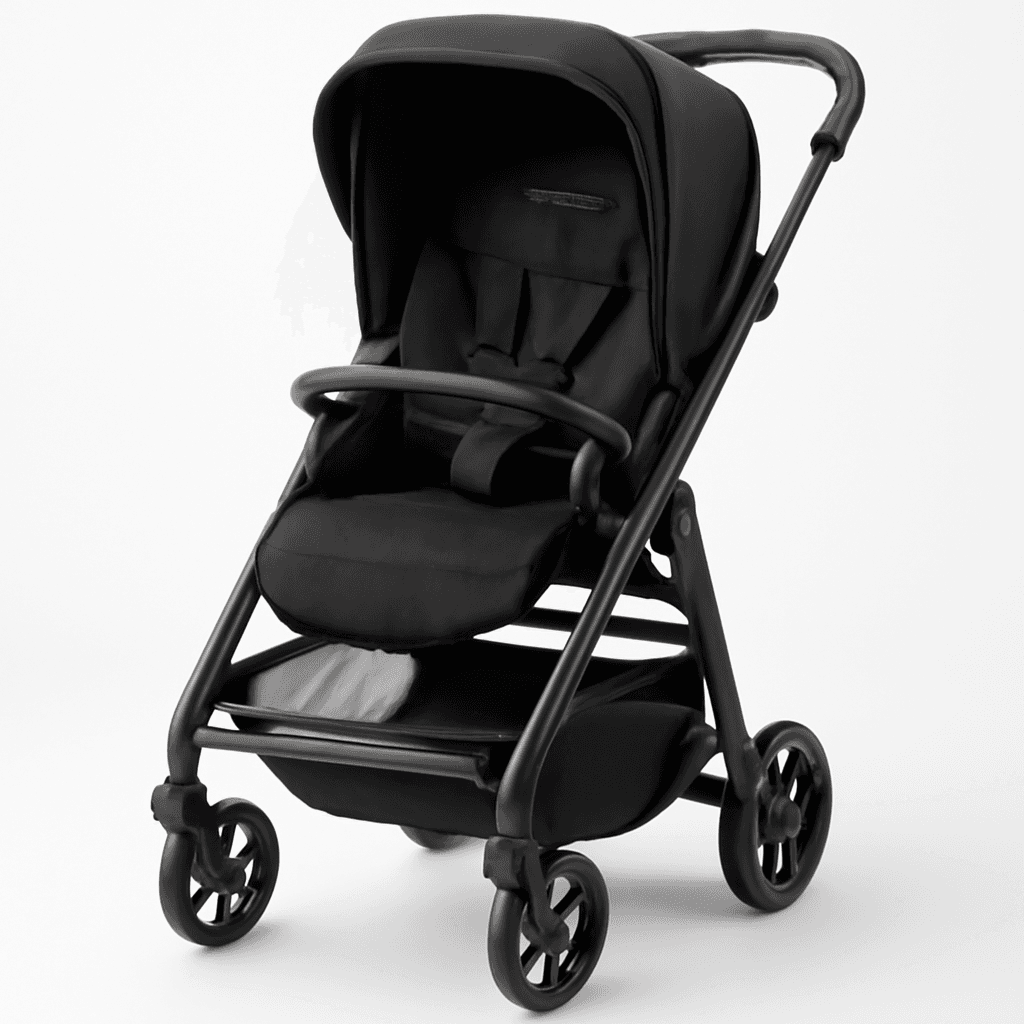 Electa Full Size Baby Stroller Large Basket & All-Wheel Suspensions