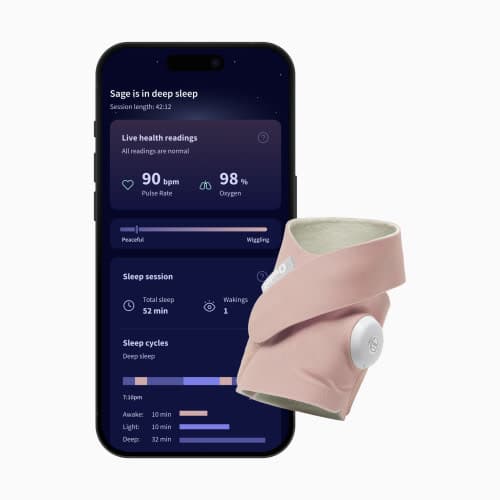 Dream Sock Smart Wearable Baby Monitor