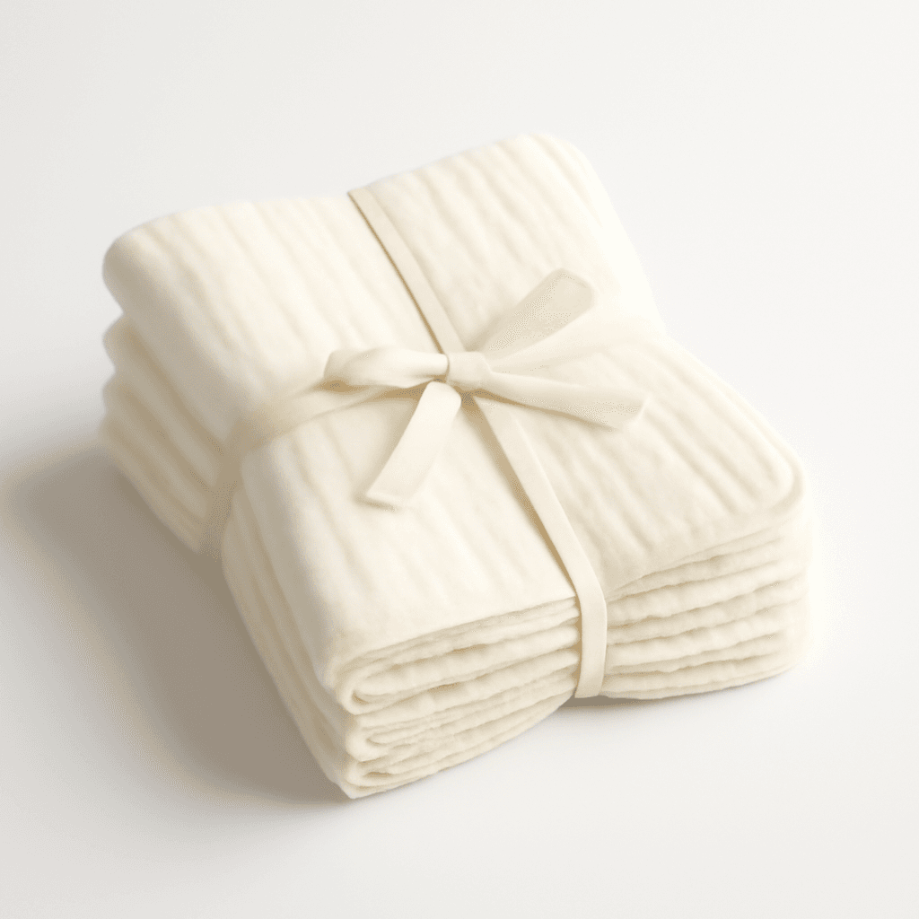 By Nature Organic Muslin Washclo