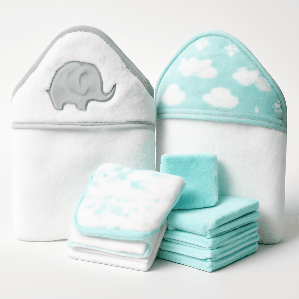 Simple Joys by Unisex Babies' 8-Piece Towel and Washcloth Set