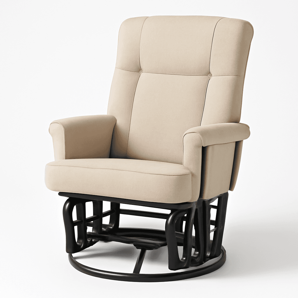 SafeRocker Steel Swivel Glider Rocker