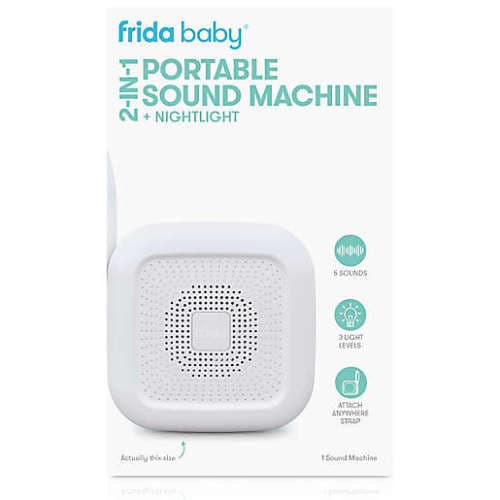 2-in-1 Portable Sound Machine & Nightlight