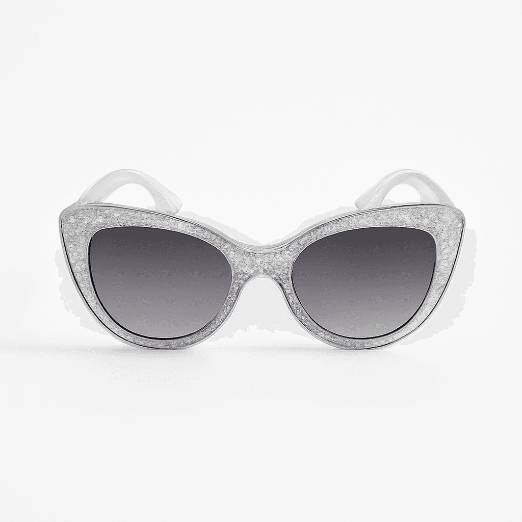 CHILDREN\',S PLACE GIRLS GLITTER CAT EYE SUNGLASSES