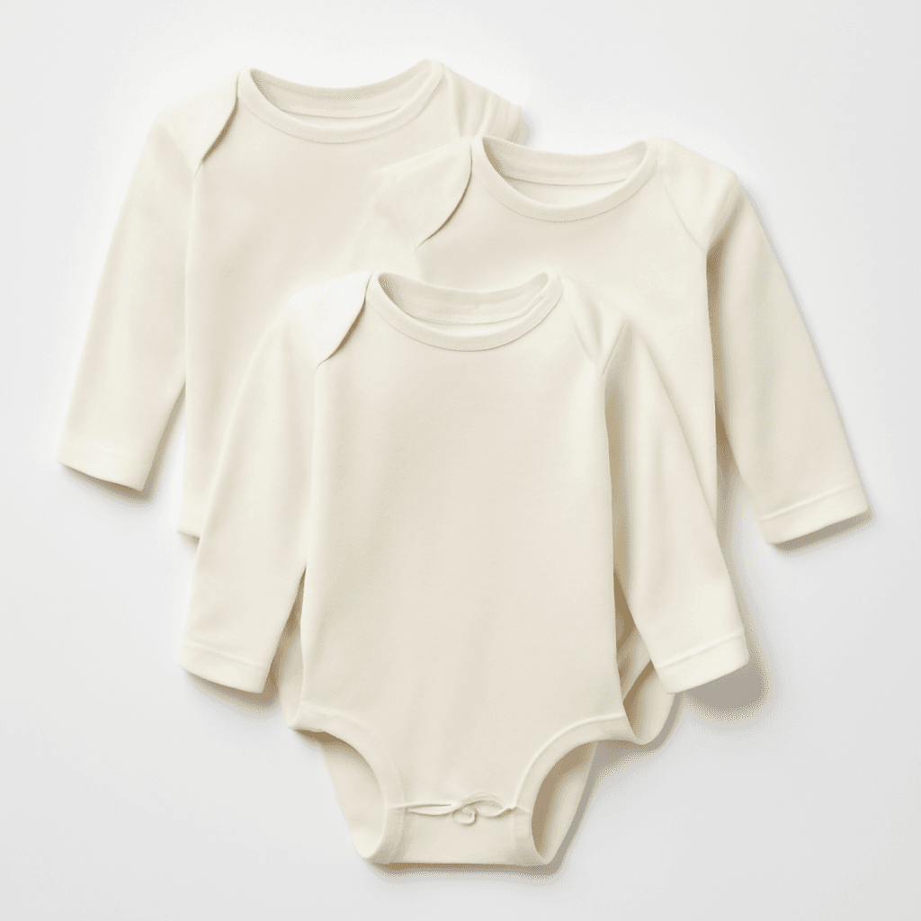 Baby 3-Pack Long Sleeve Onesies