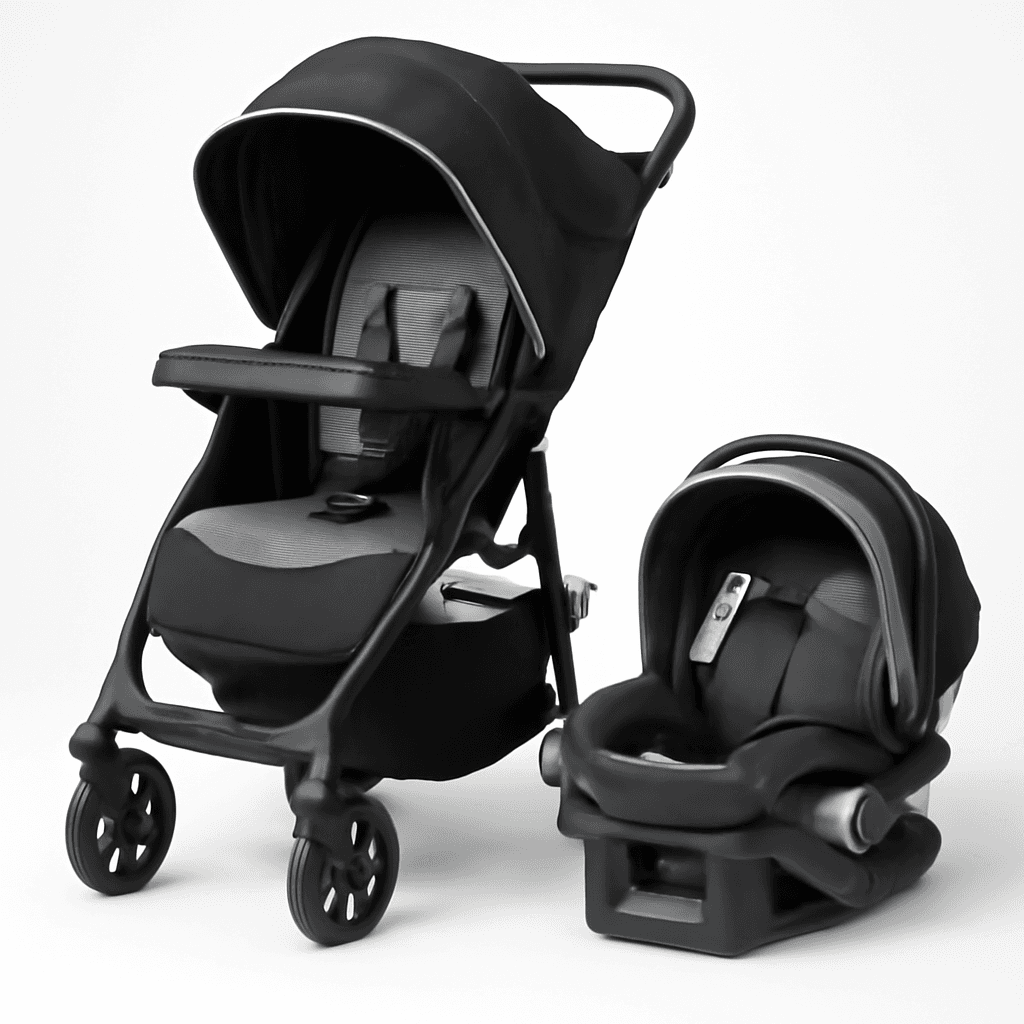 Smooth Ride Travel Syst emwith OnBoard 35 LT Infant Car Seat