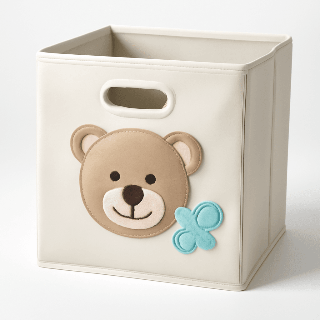 Collapsible Polyester Storage Bin