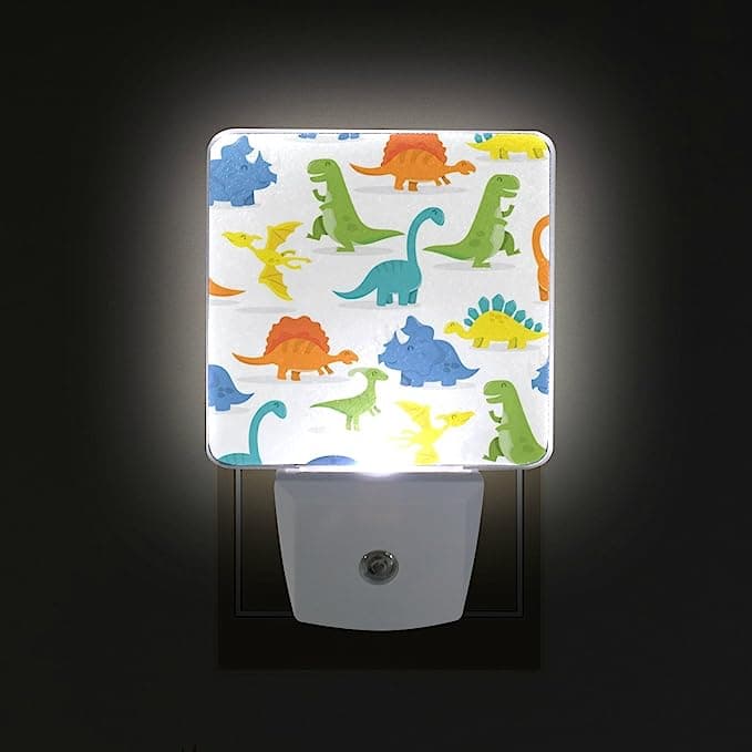 Cartoon Dinosaur Plug in LED Night Light