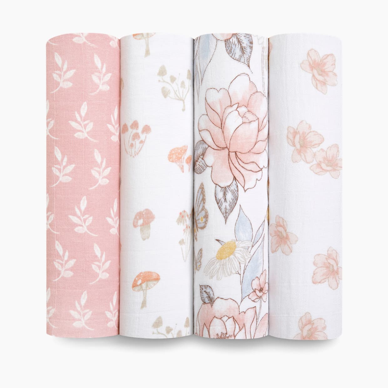 Cotton Muslin Swaddle 4-Pack