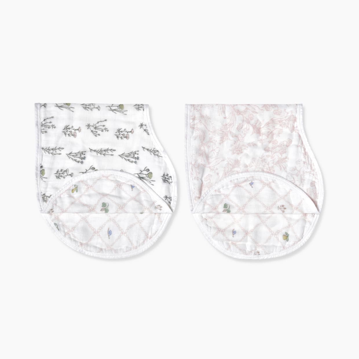 Silky Soft Burpy Bibs (2 Pack)