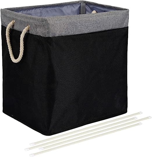 Foldable Fabric Rectangular Laundry Hamper