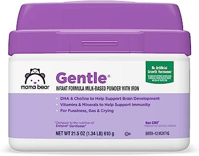 Mama Bear Gentle Baby Formula Milk-Based Powder with Iron