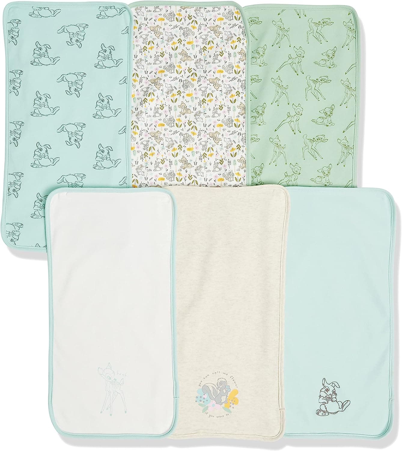 Disney Princess Baby Girls Burp Cloths