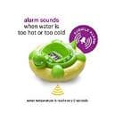 Deluxe Safety Bath Thermometer Alarm Green