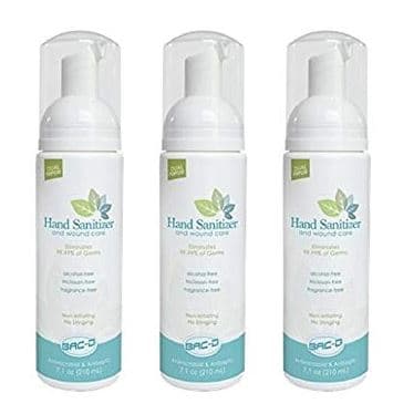 alcohol-free hand and wound sanitizer