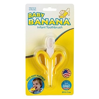 Baby Banana Yellow Banana Infant Toothbrush