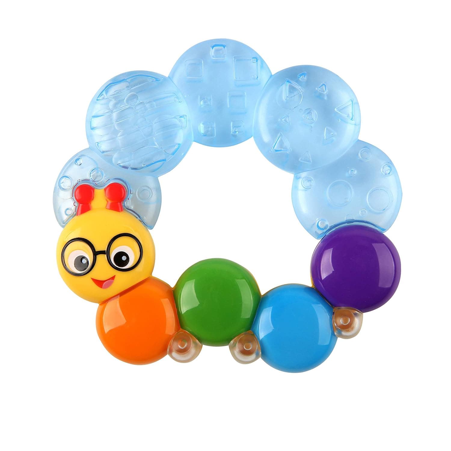 Baby Teether-pillar Rattle and Chill Teething Toy