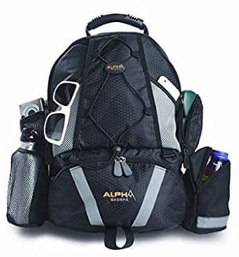 Baby Sherpa Diaper Backpack Alpha Black