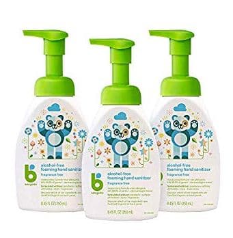 Alcohol-free Foaming hand sanitizer
