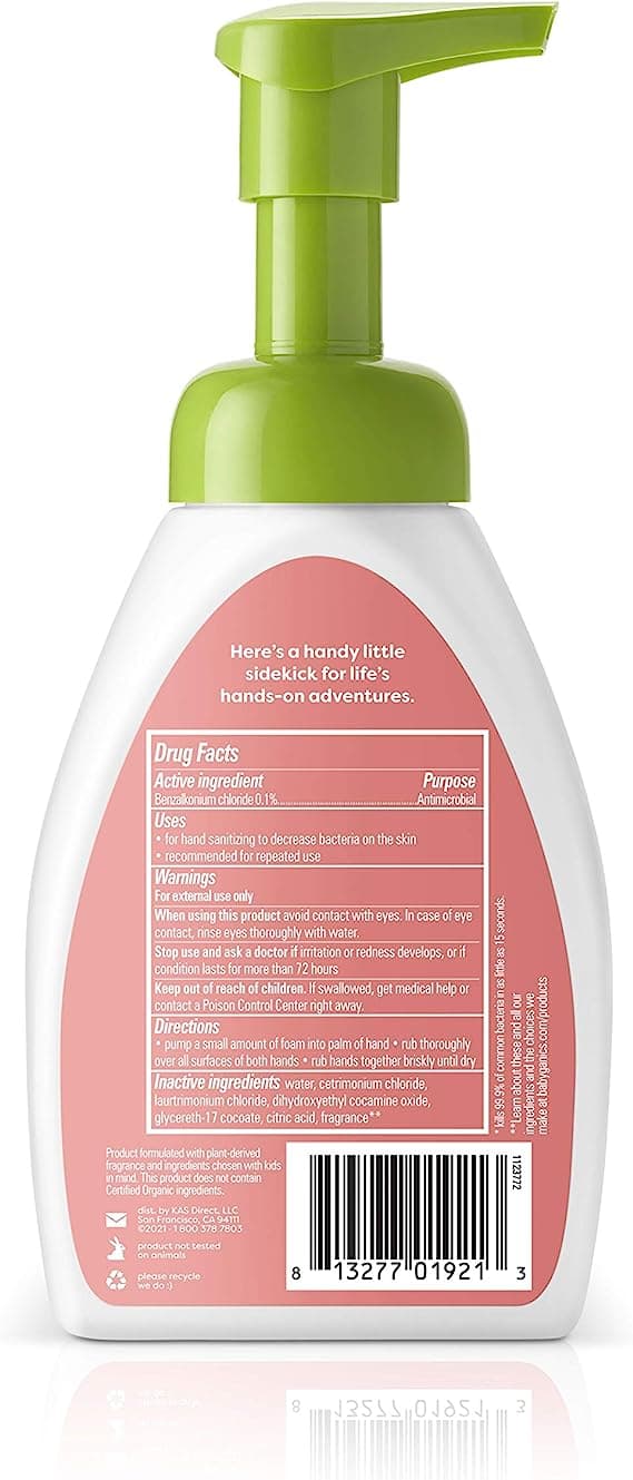 Kids Foaming Pump Hand Sanitizer