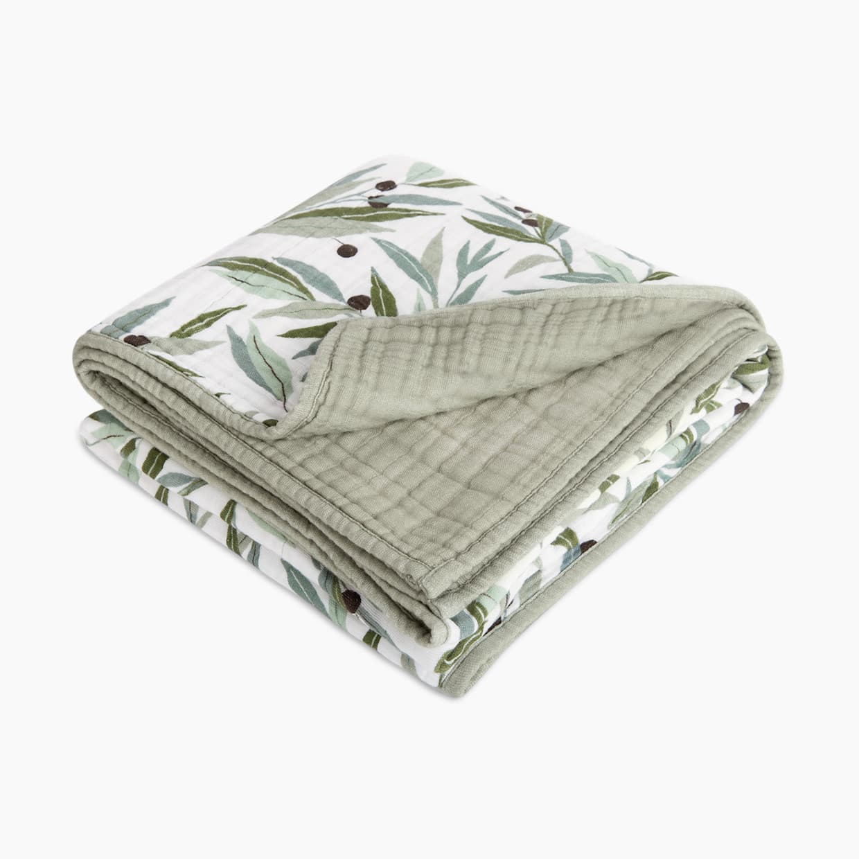 Quilt in 3-Layer GOTS Certified Organic Muslin Cotton