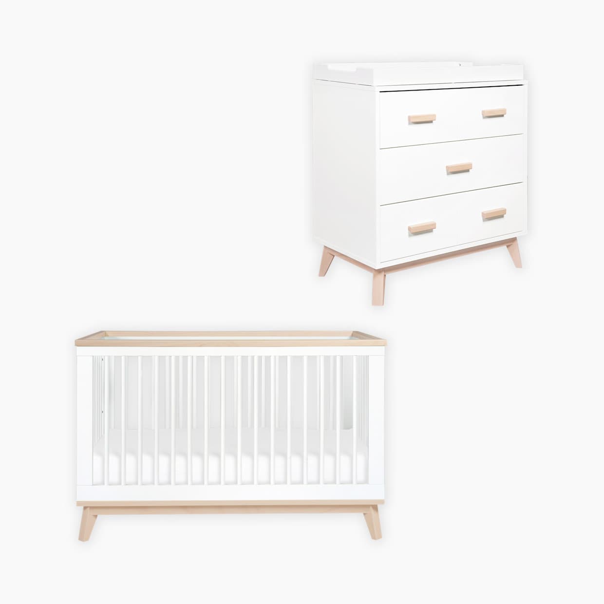 Scoot Crib & Dresser Bundle