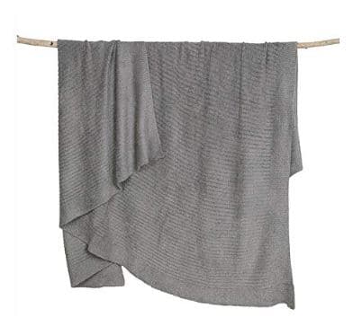 Dreams Bamboo Chic Lite Blanket 30 X 40 (Pewter 30 x 40)