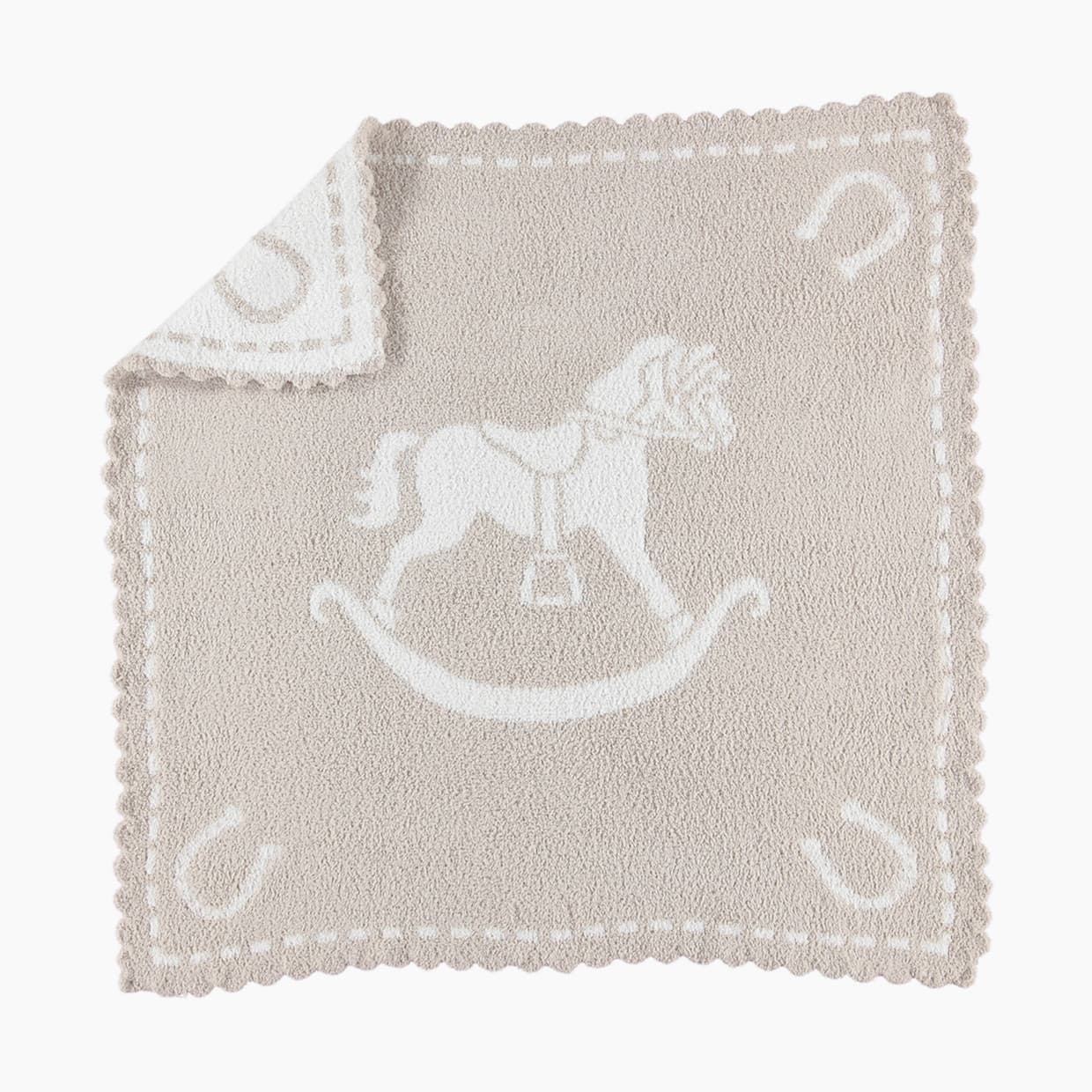 CozyChic Scalloped Receiving Blanket