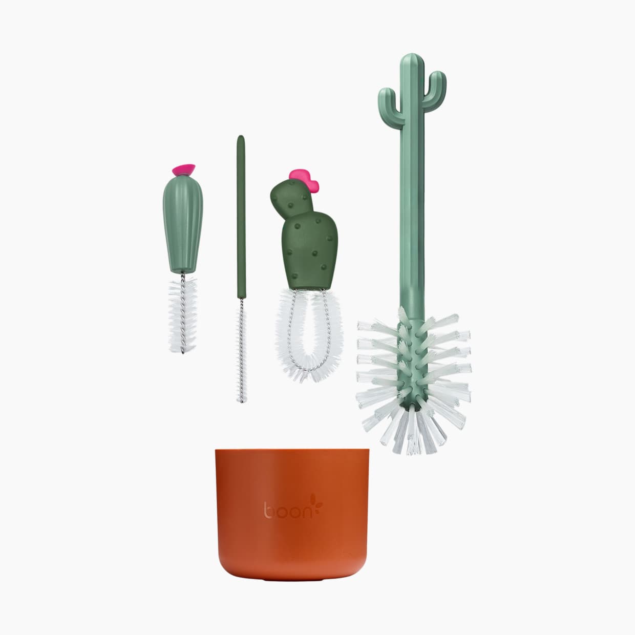 Cacti 4-Piece Bottle Cleaning Brush Set