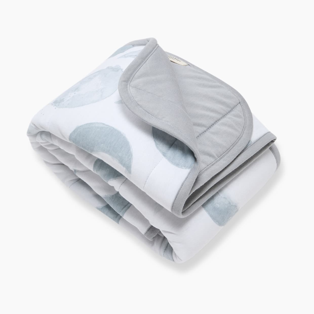 Reversible Organic Cotton Jersey Knit Blanket