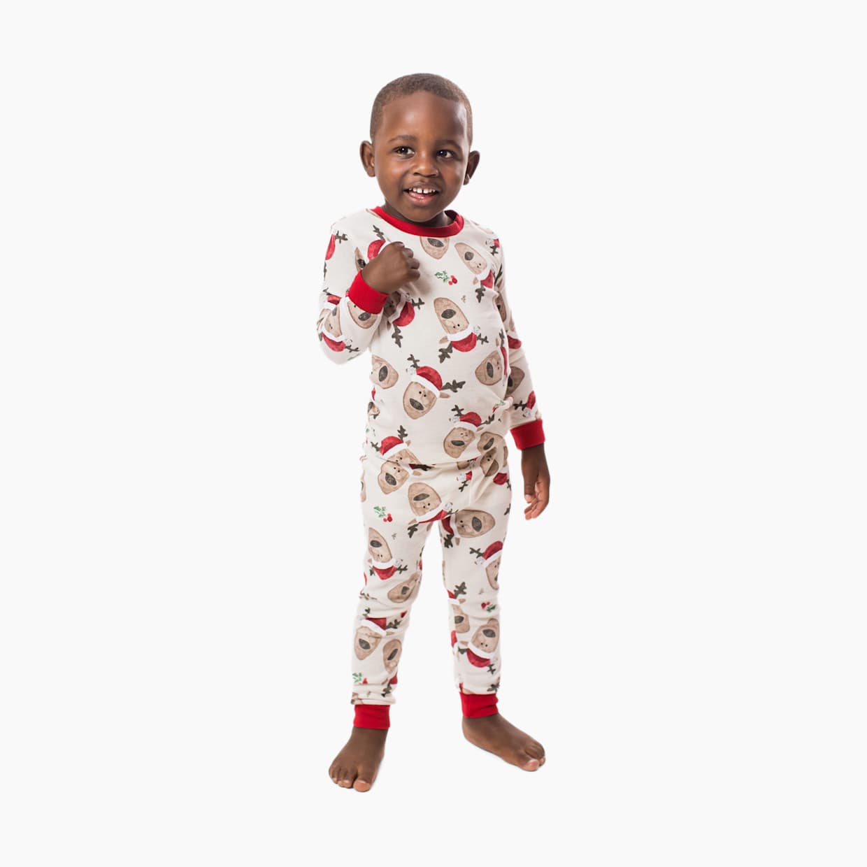 Kids Guide My Sleigh Matching Family Pajama Set