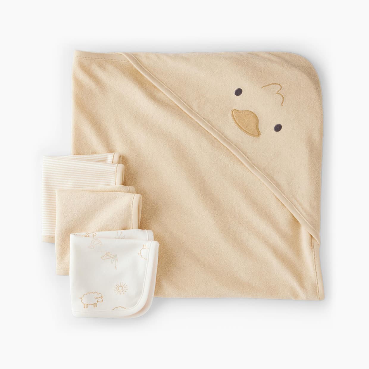 4-Piece Towel and Washcloth Set