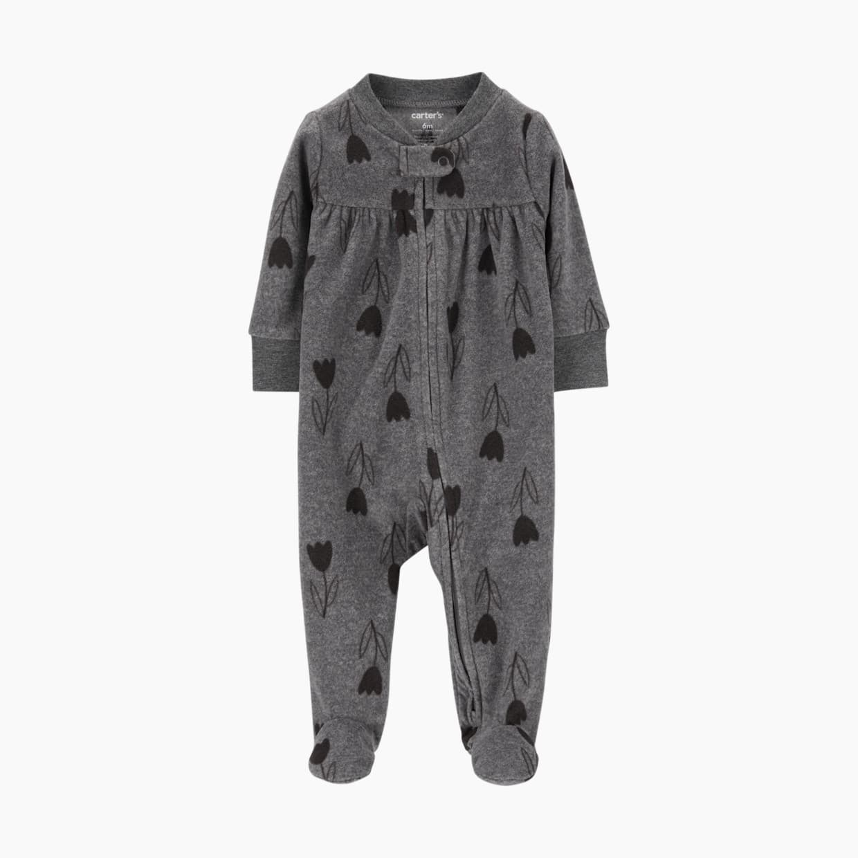 2-Way Zip Fleece Sleep & Play Pajamas
