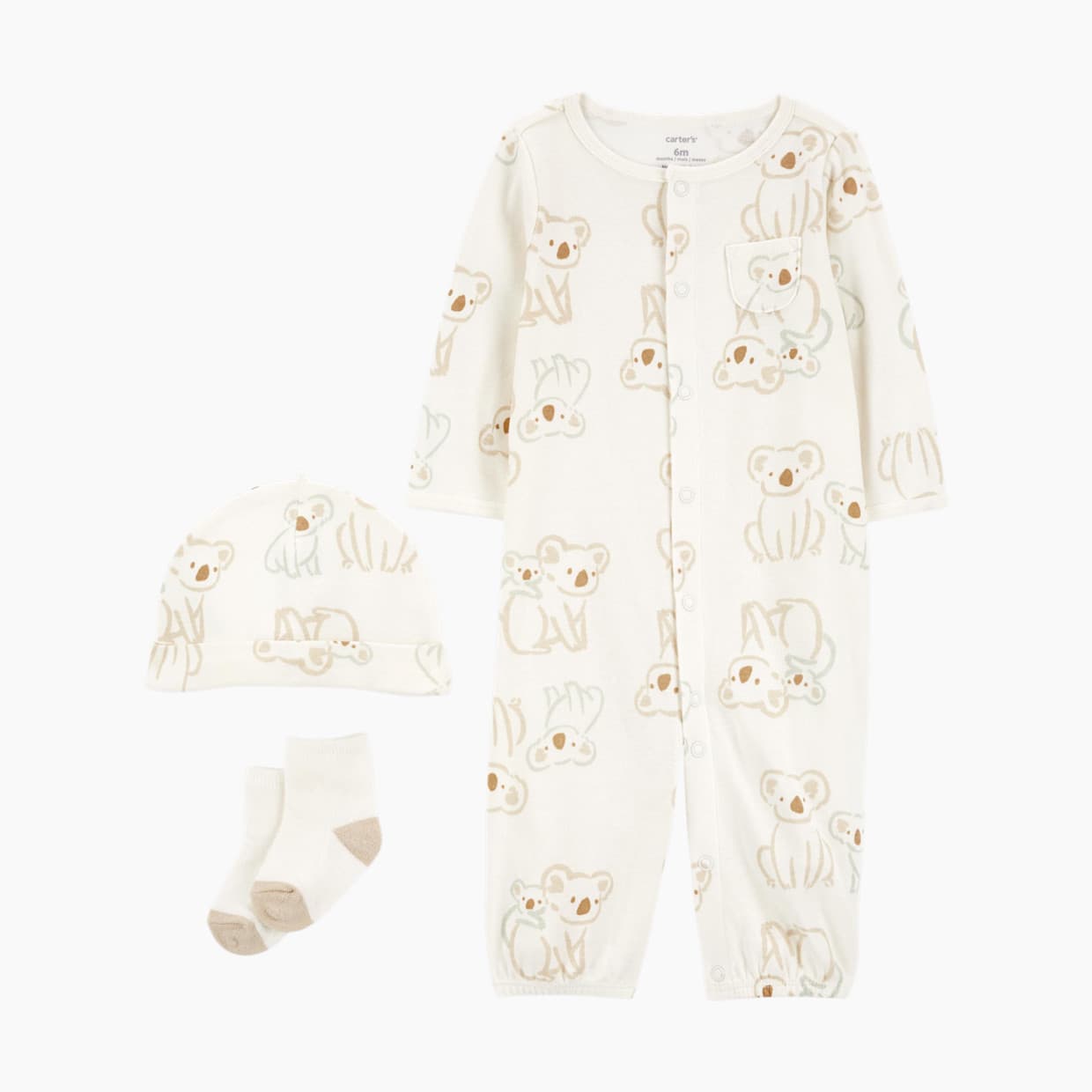 3-Piece Converter Gown Set
