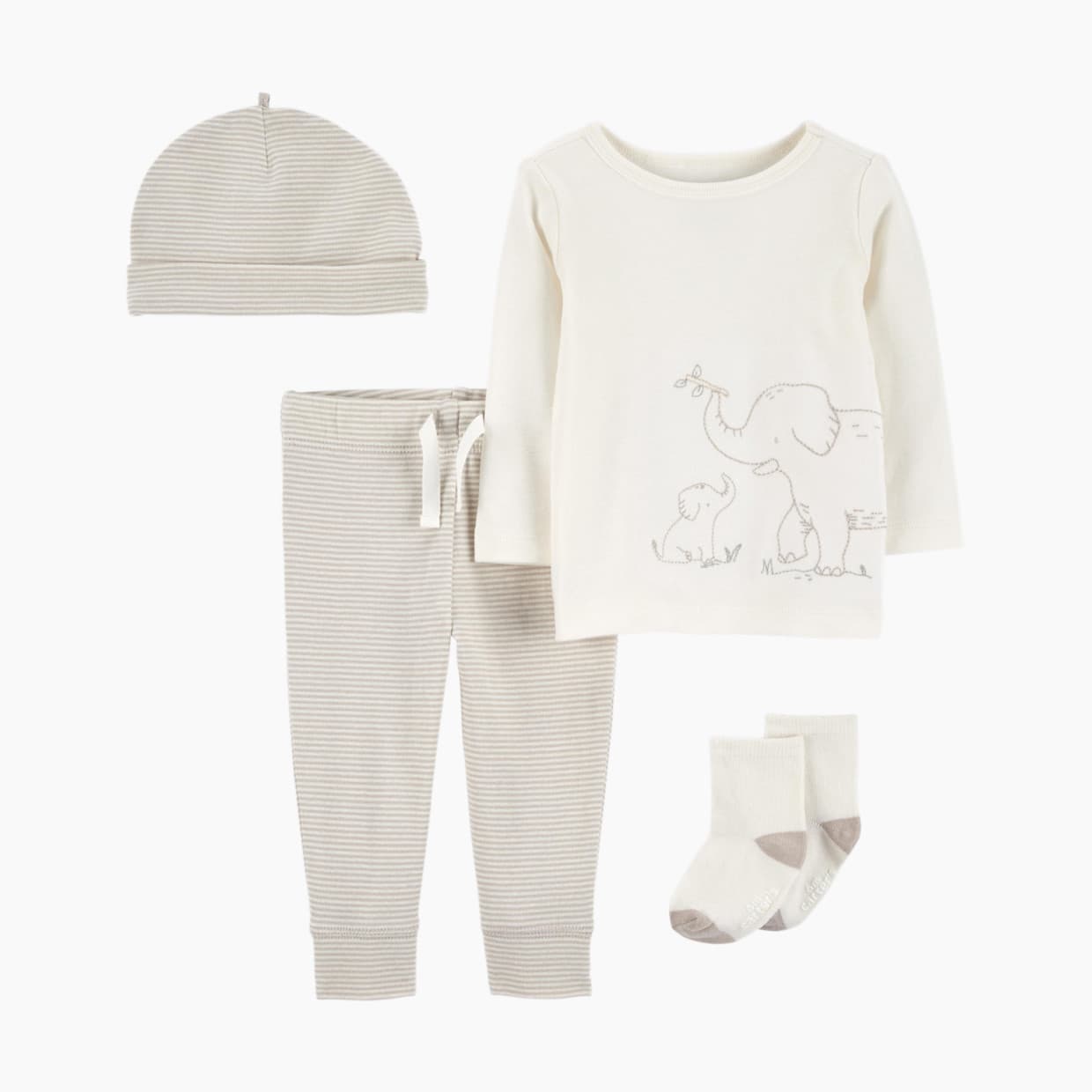 4-Piece Elephant Outfit Set