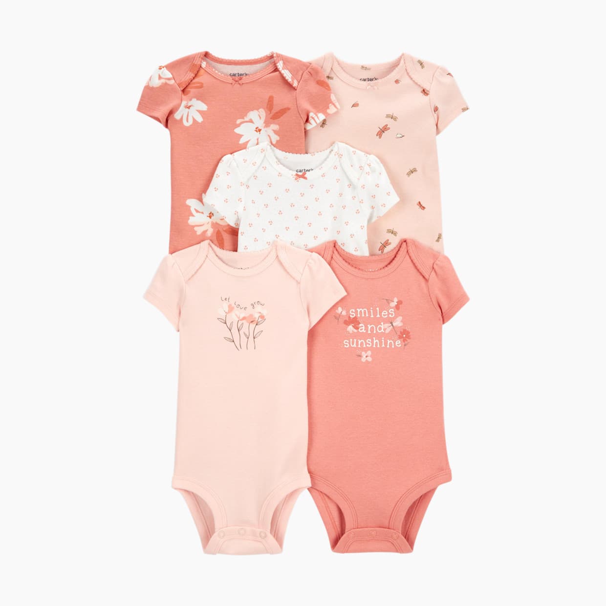 5-Pack Short-Sleeve Original Bodysuits