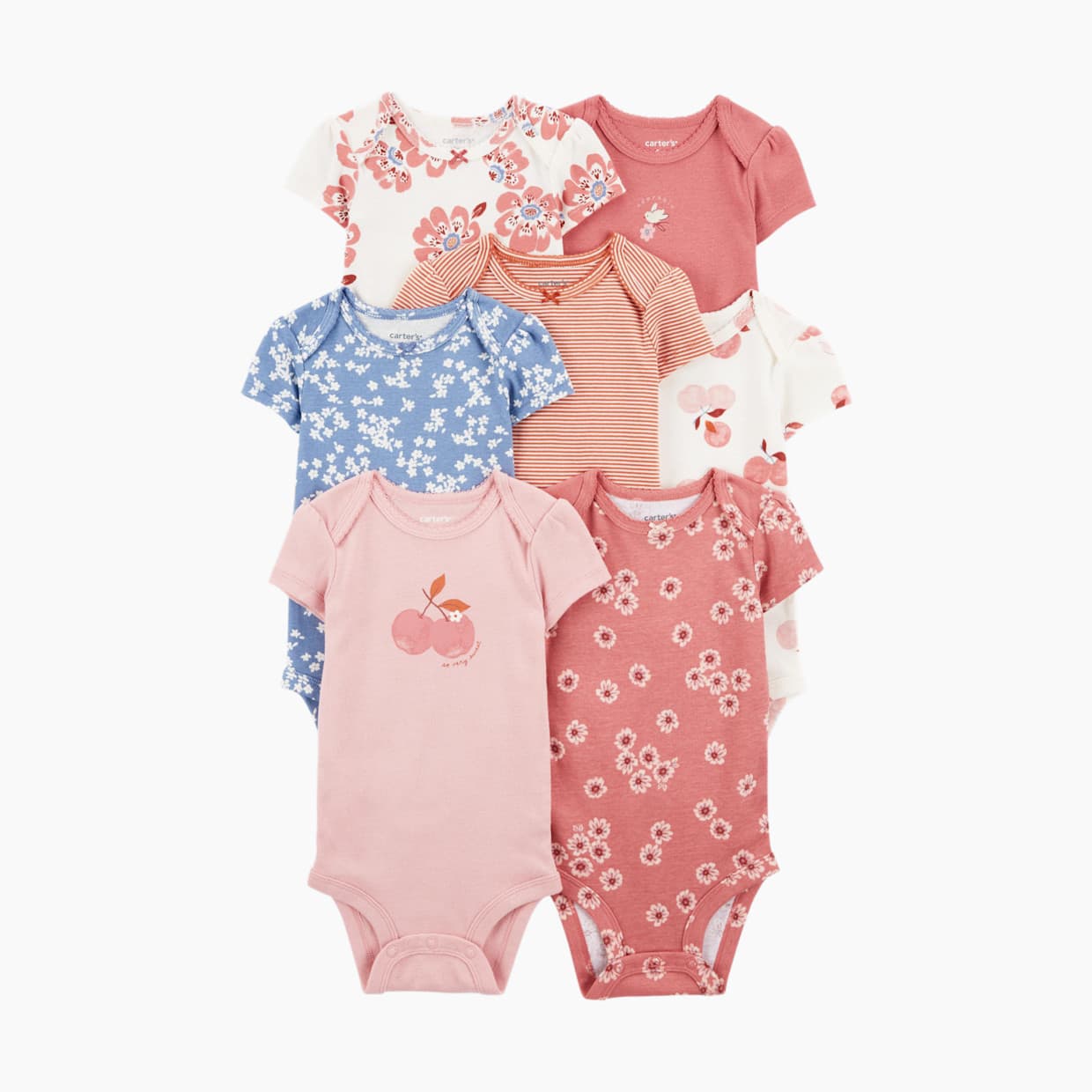Short-Sleeve Original Bodysuits (7 Pack)