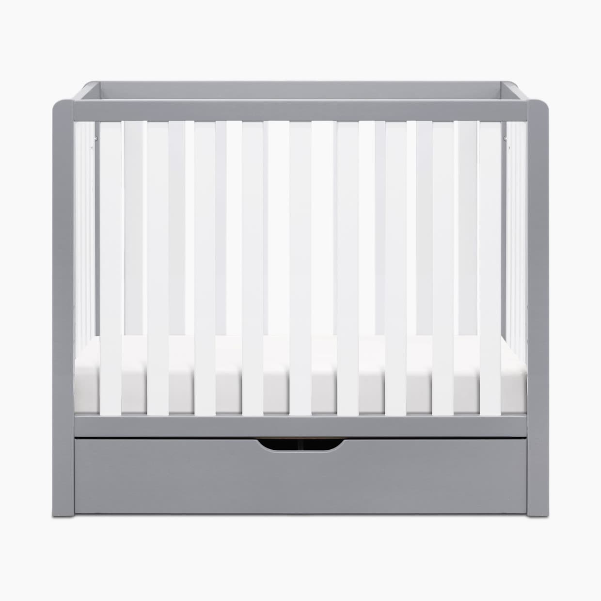 Colby 4-in-1 Convertible Mini Crib with Trundle