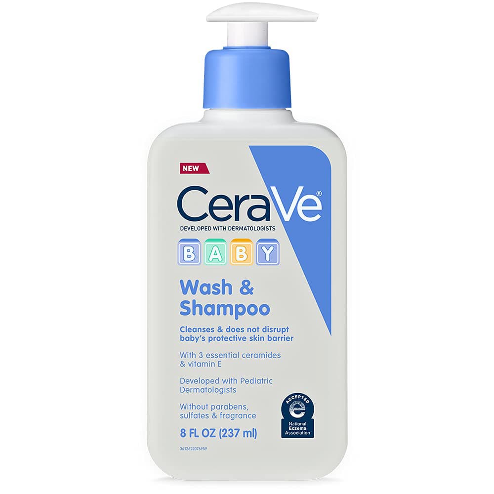 Baby wash and shampoo