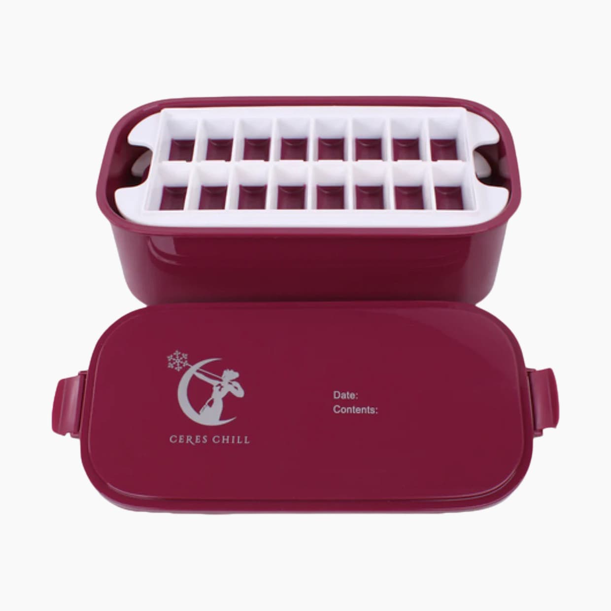 Milkstache- Breastmilk Freezer Storage