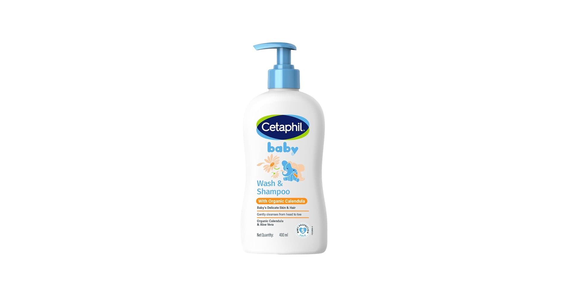 Baby Wash & Shampoo with Organic Calendula