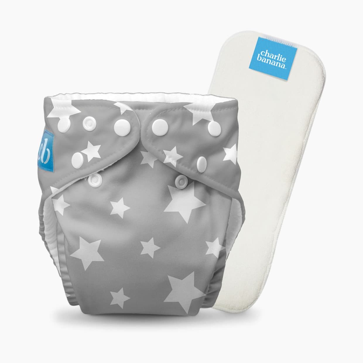 One-size Reusable Cloth Diaper(1 Diaper and 1 Reusable Insert)