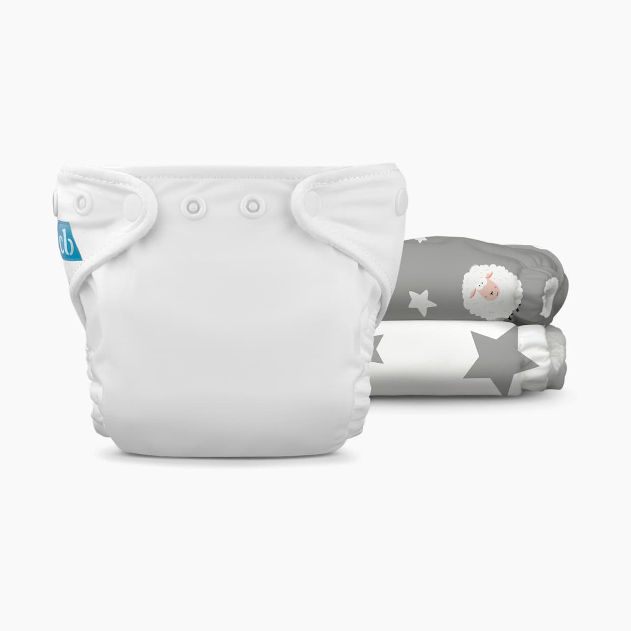 Reusable Cloth Diaper (3 Diapers and 3 Reusable Inserts)