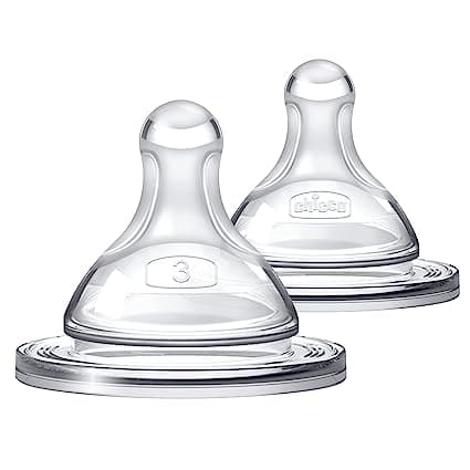 Duo Hybrid Baby Bottle Nipple Stage 3 Fast Flow 2 Count