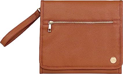 Portable Baby Changing Pad Clutch with Wristlet