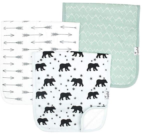 Pearl Baby Burp Cloth
