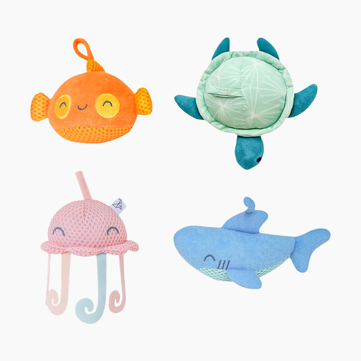Plush Bath Toy Set