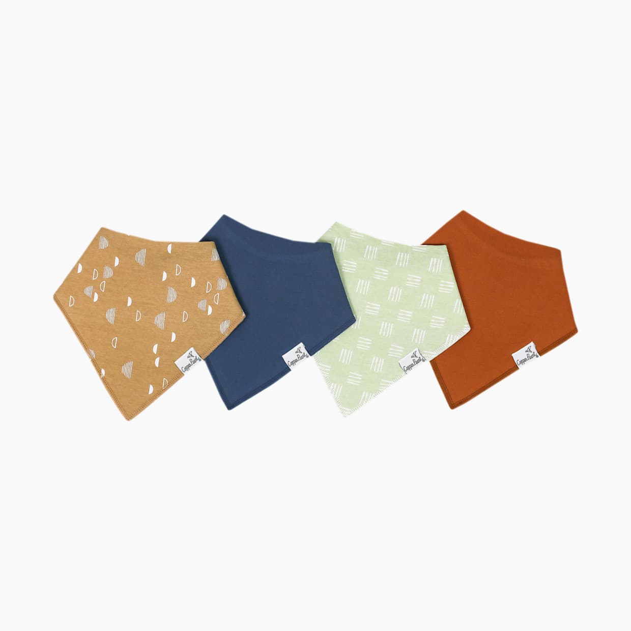 Printed Bandana Bib Set (4-Pack)